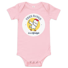 Load image into Gallery viewer, Free Range is a Lifestyle Baby short sleeve cotton one piece
