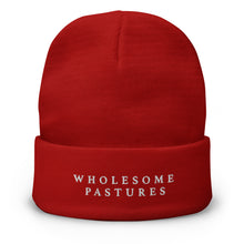 Load image into Gallery viewer, Wholesome Pastures Embroidered Beanie