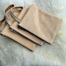 Load image into Gallery viewer, Handmade Leather Mini clutch
