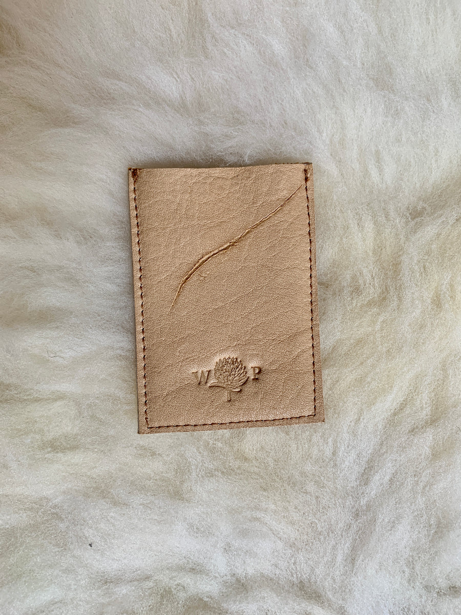 Handmade Ontario Leather Wallet Card Holder – Wholesome Pastures
