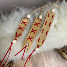 Load image into Gallery viewer, Leather Ornaments