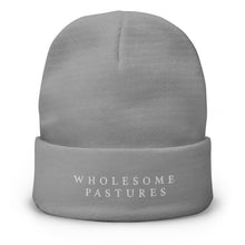 Load image into Gallery viewer, Wholesome Pastures Embroidered Beanie
