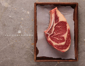 Angus Beef Steak - Prime Rib or Bone in Rib Eye (Rib Steak)