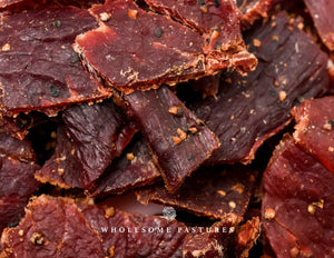 Grass Fed and Finished Beef Jerky