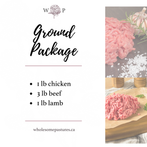 Ground Meats Package